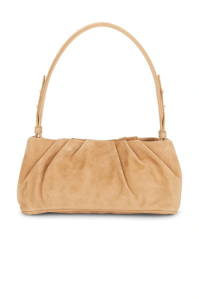 Harlow Suede Shoulder Bag