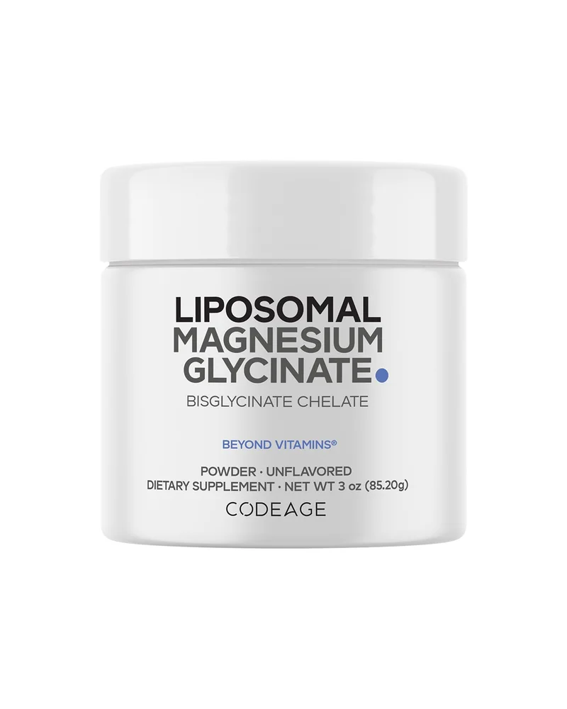 Magnesium Glycinate Powder, Unflavored Bisglycinate Magnesium Chelated Mineral Non-GMO