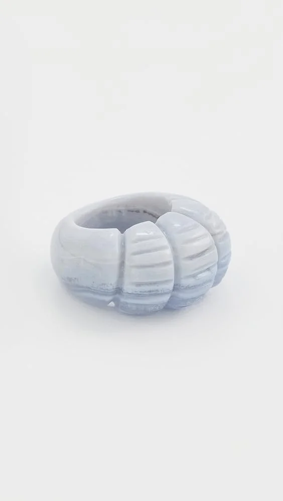 Twisted Stone Ring
