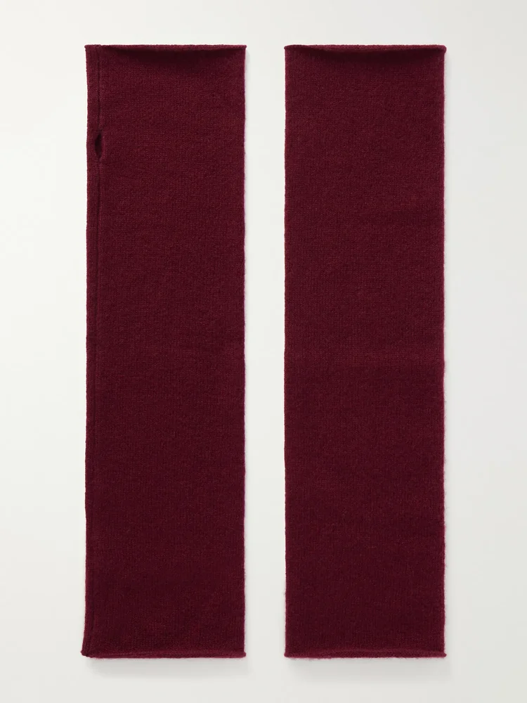 Aspen cashmere fingerless gloves