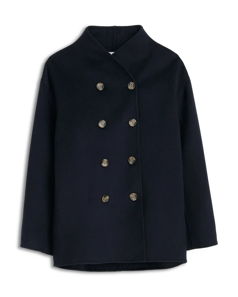 Sophia Double Breasted Wool Coat