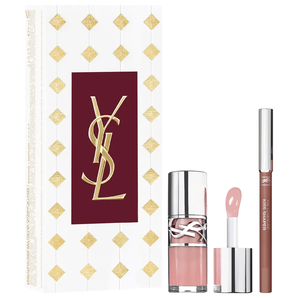 YSL Loveshine Plumping Lip Oil Gloss & Mini Lip Liner Holiday Gift Set