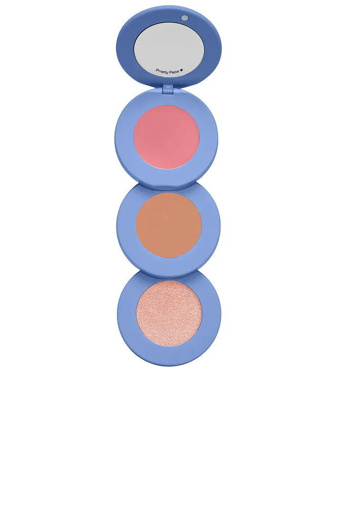 Stack The Odds Blush, Bronzer & Highlighter Trio in Sassy Pants