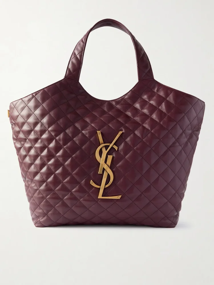 Icare maxi matelassé leather tote