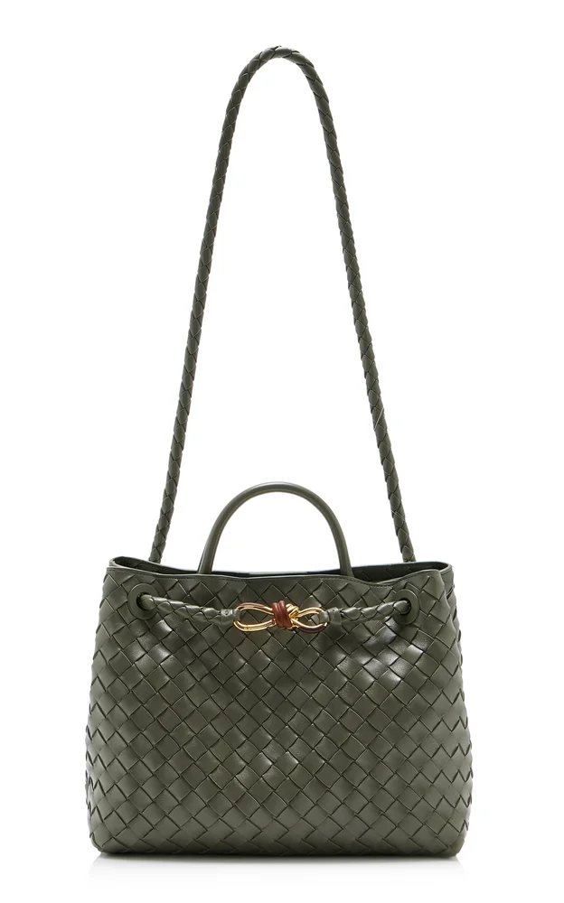 Andiamo Medium Intrecciato 15 Leather Bag