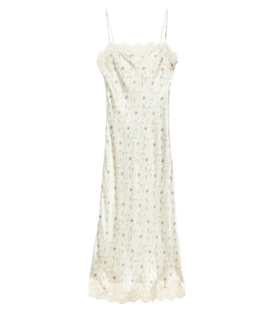 Bethilde Dress -- Camellia Bloom