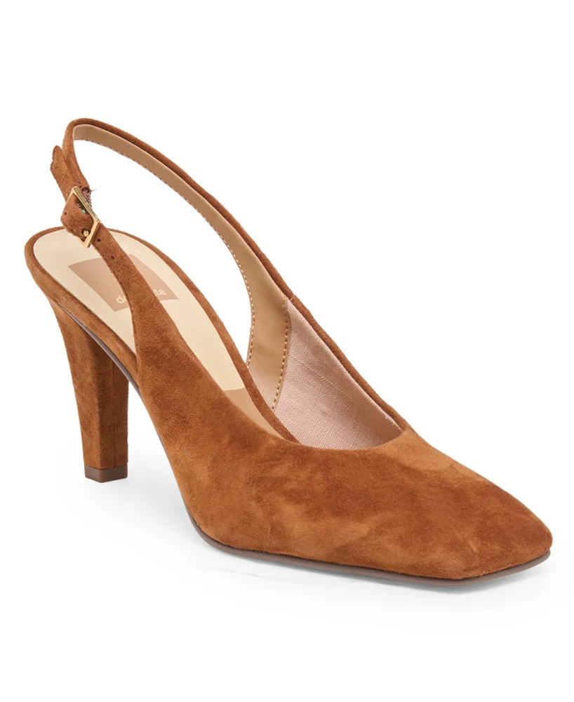 Gessia Snip Toe Slingback Heeled Pumps