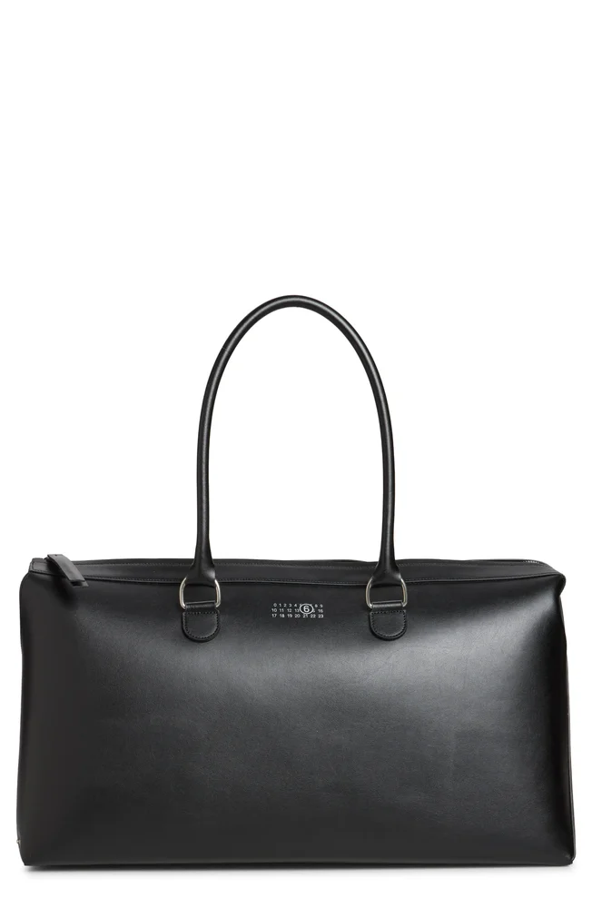 Travelling Leather Duffle Bag