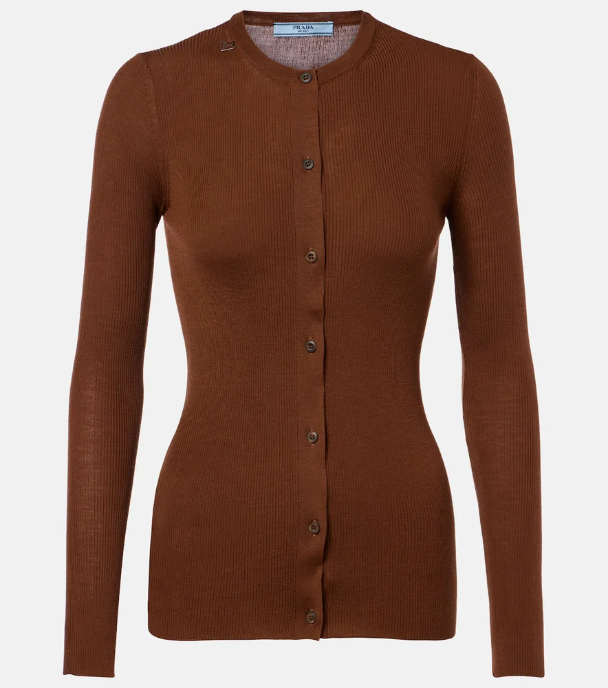 Virgin wool cardigan