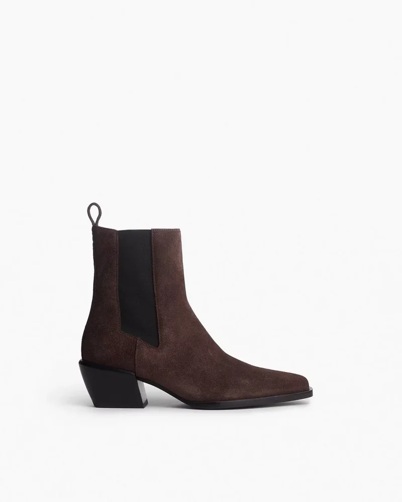 Joni Italian Suede Chelsea Boots