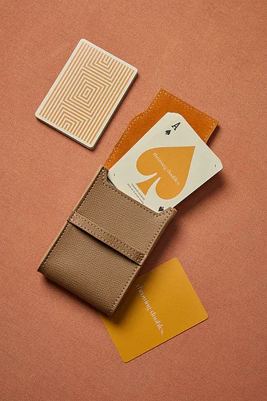 The Riviera Leather Playing Card Set
