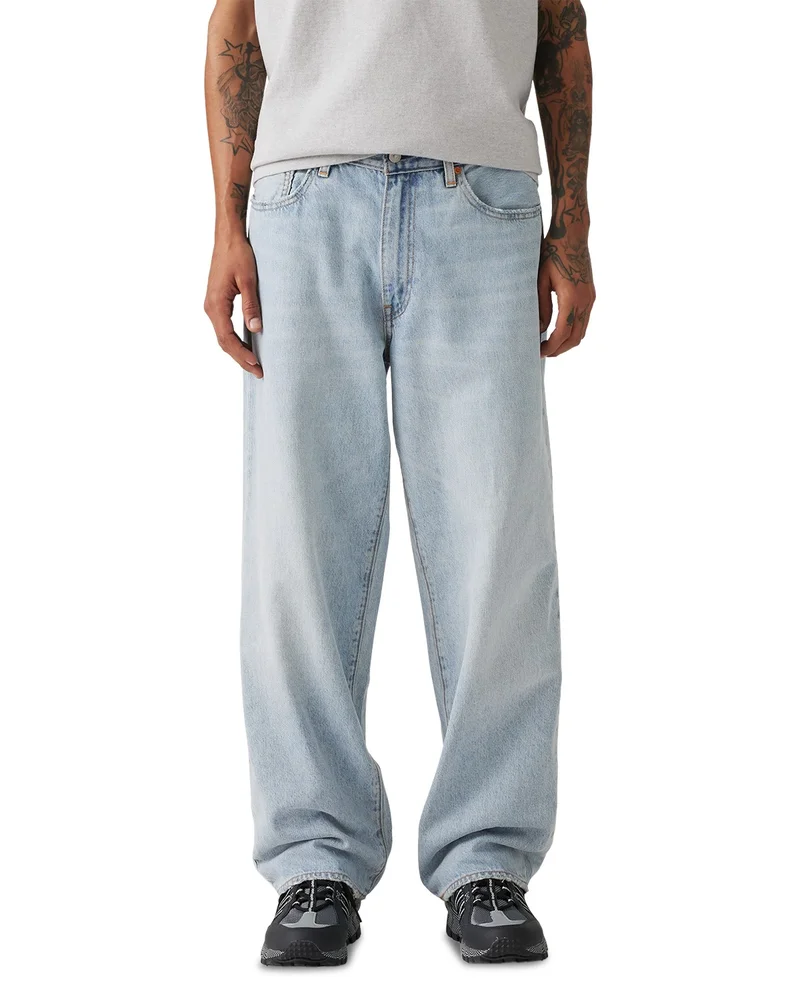 578 Baggy Fit Cotton 32" Jeans in Bags to Riches