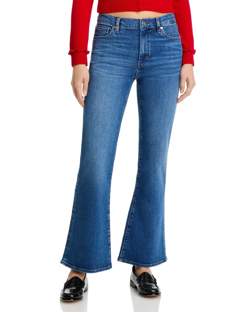 The Icon High Rise Flare Jeans in Provence