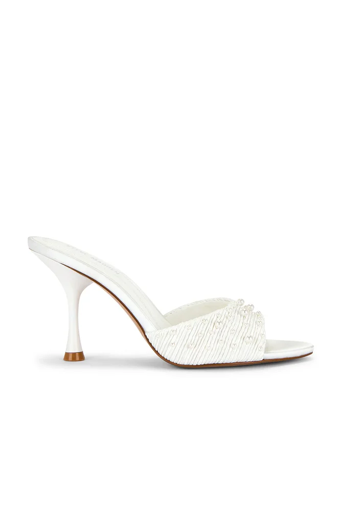 Santi Sandal in White Pearl