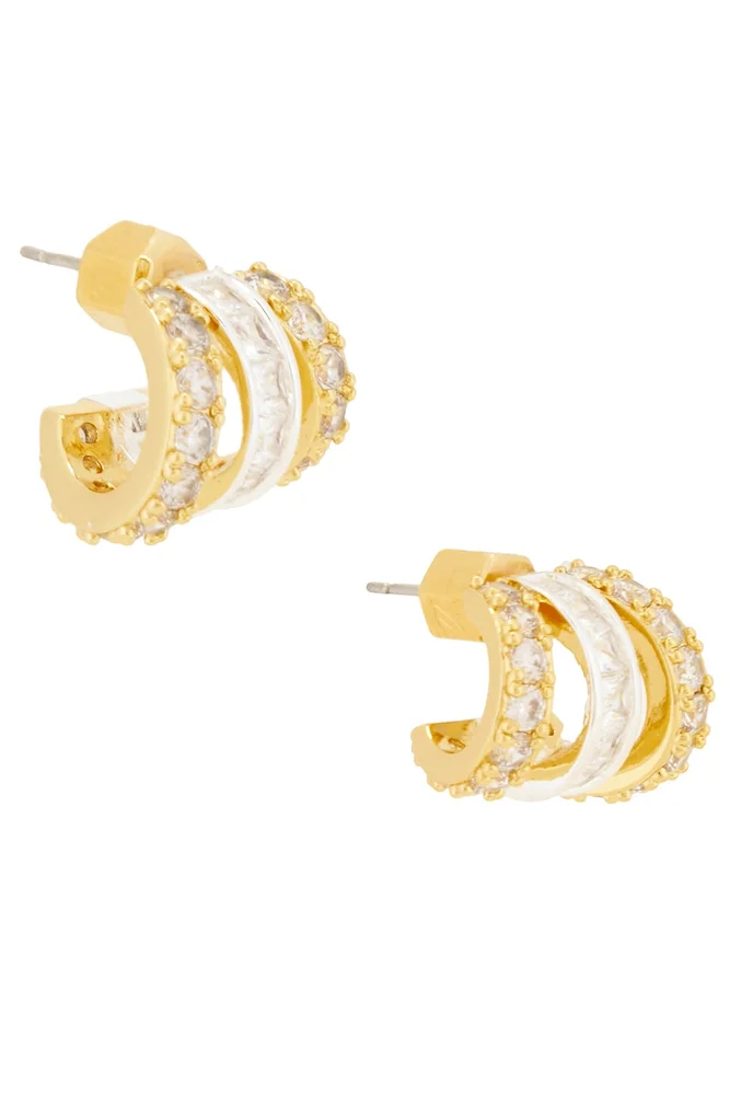 Sabrina Huggies Earrings