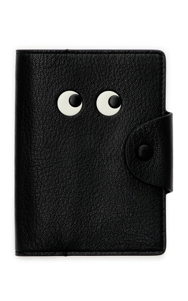 Eyes Leather Passport Case