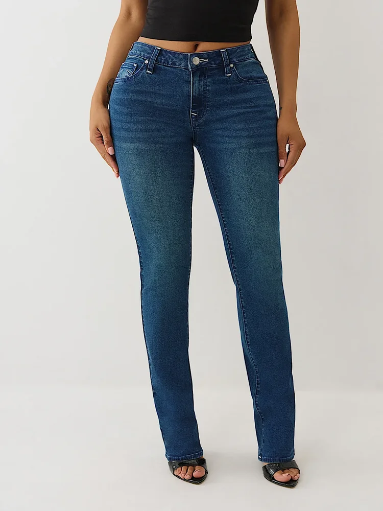 Billie Mid Rise Straight Jean