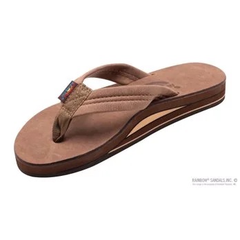 Luxury Leather - Double Layer Arch Support with a 1" Strap