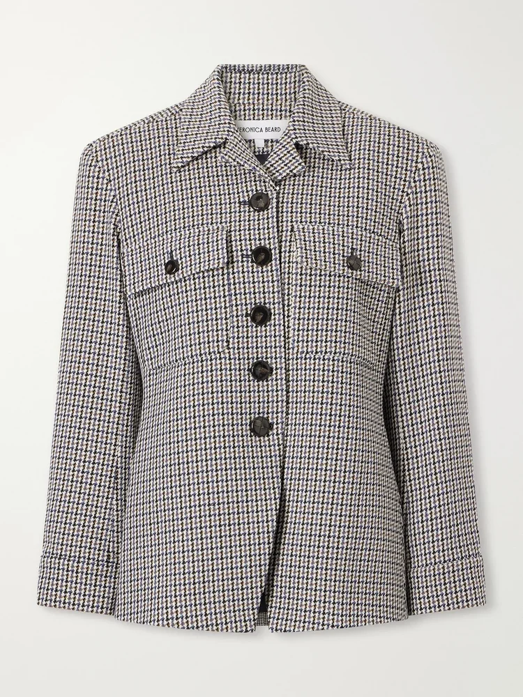 Molyneux houndstooth jacquard blazer