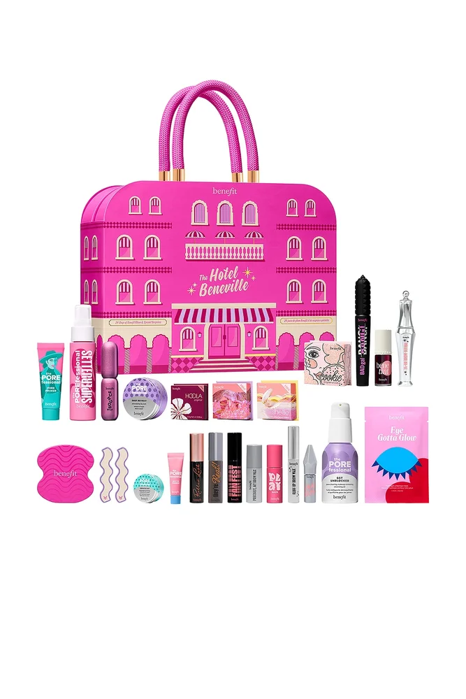 The Hotel Beneville 24-Day Beauty Advent Calendar Holiday Gift Set