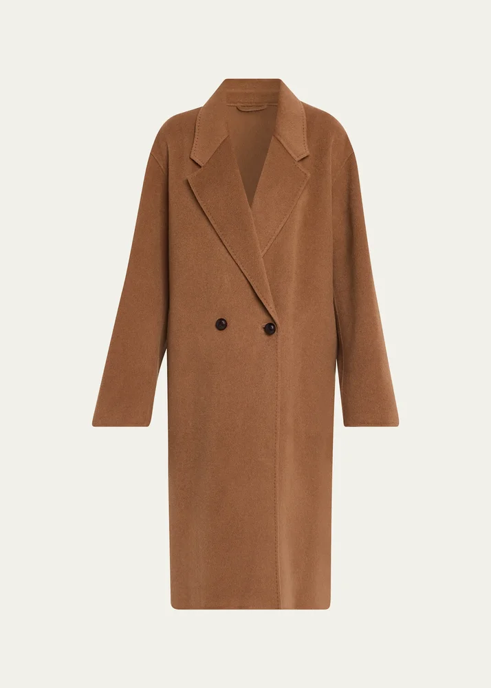 Oversized Cashmere Coat
