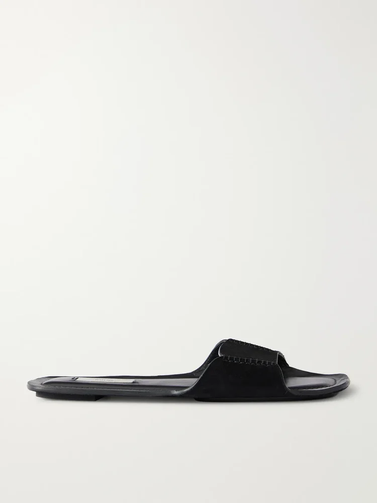 suede slides
