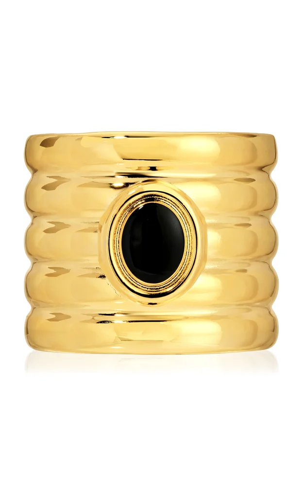 Clarke 18K Gold-Plated Cuff