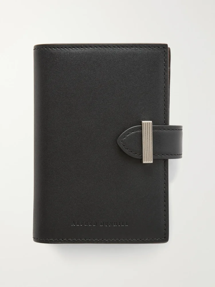 Alfred Business Card Case Patina-Leather Cardholder