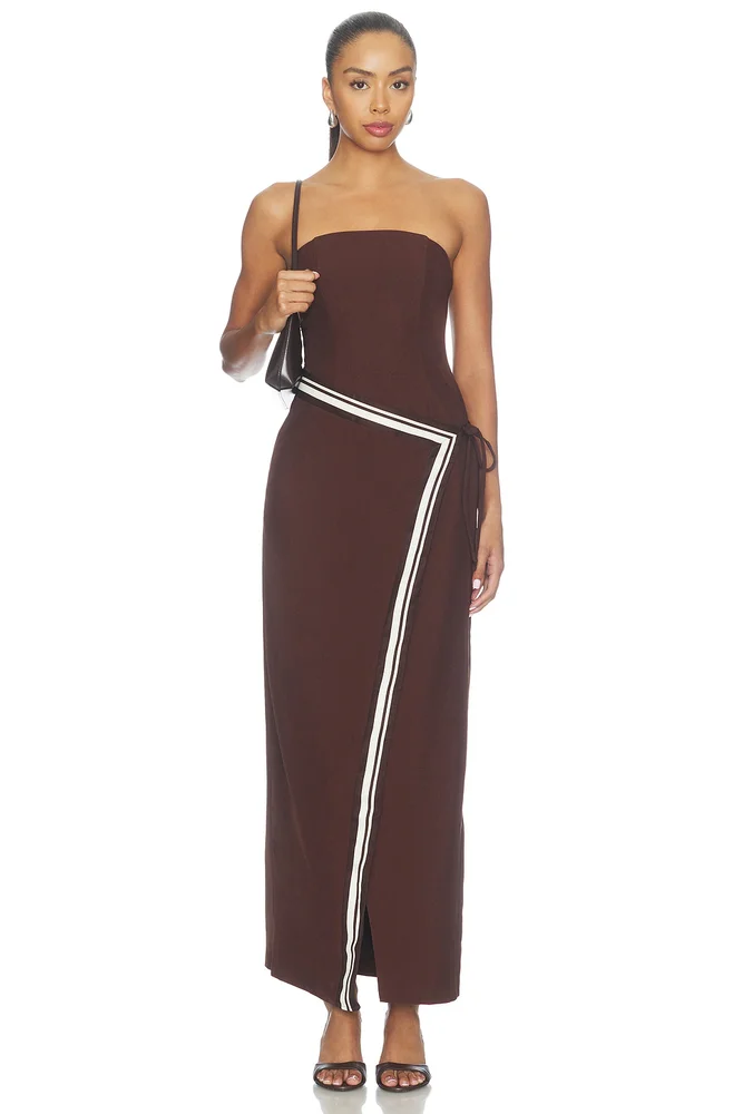 Marta Strapless Maxi Dress