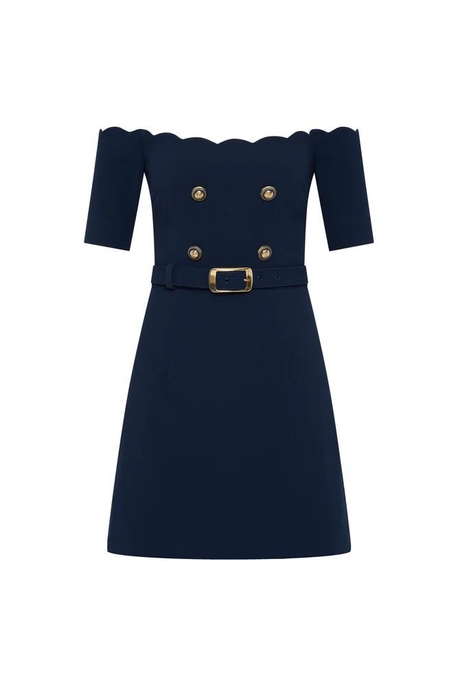 Marina Off The Shoulder Mini Dress