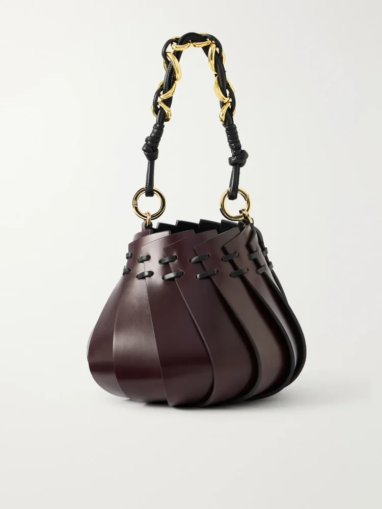 Burundi leather mini bag