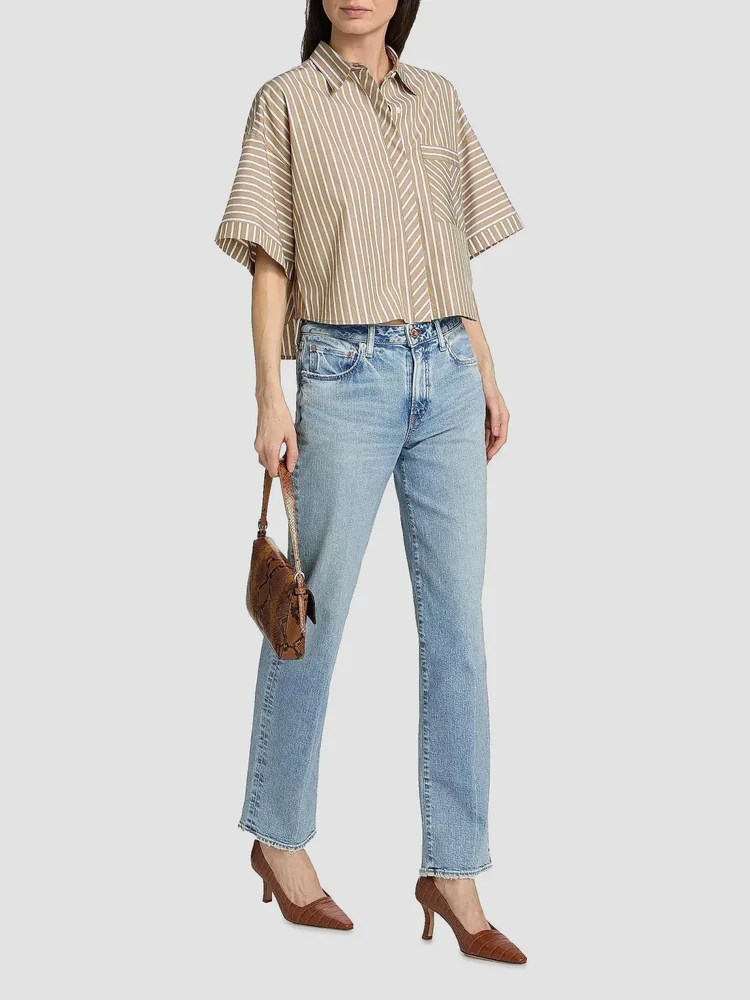 Kingston Tailored Straight-Leg Jeans