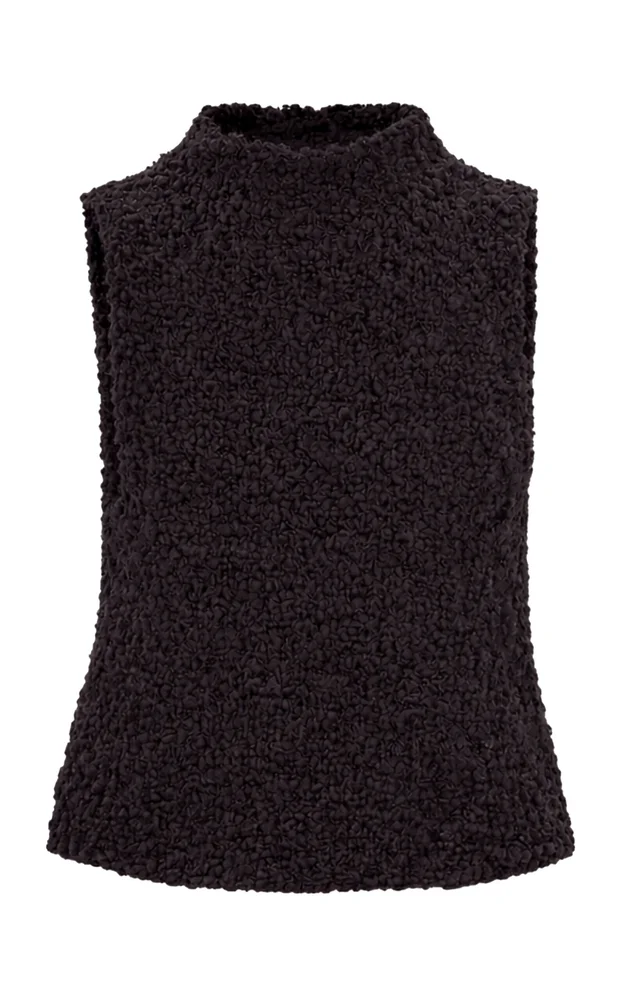 Lira Wool-Mohair Knitted Top