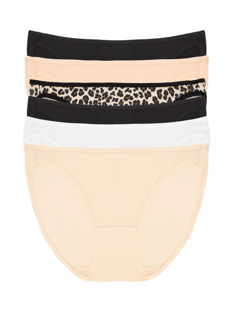 Starfish Print High Leg Cheeky Shell Triangle Two Piece Bikini Set