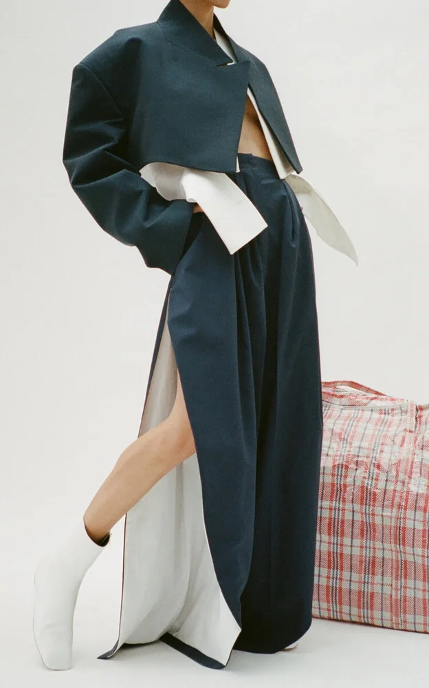 Oversized Cotton Vest