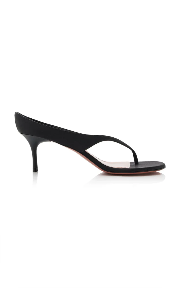 Alexander Thong Satin Slippers
