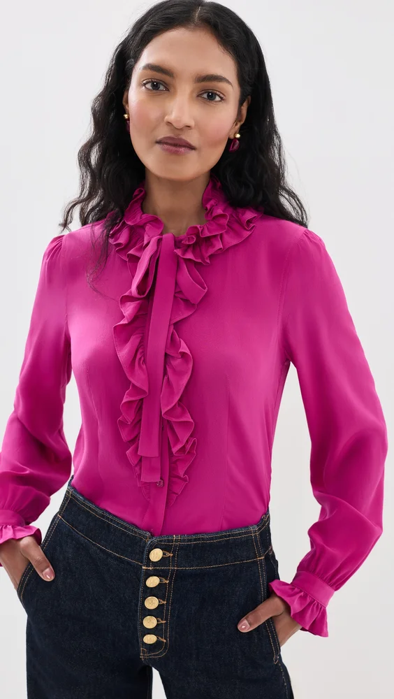 Catroux Silk Blouse