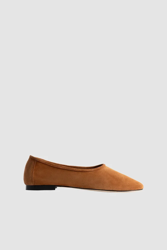 Prudence Suede Ballet Flat