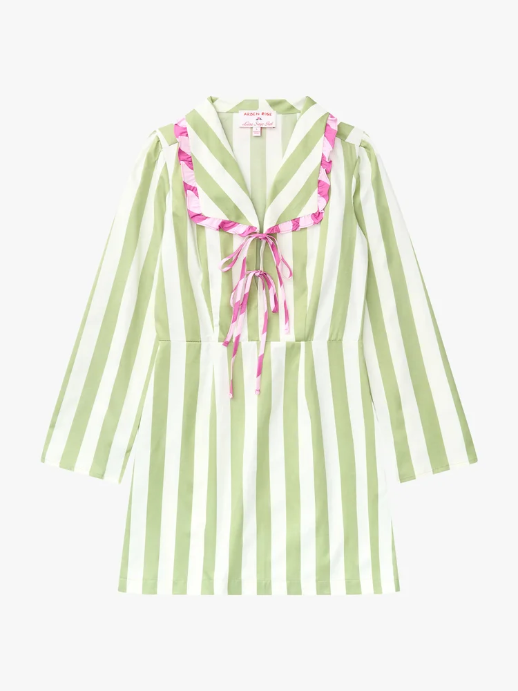 Mayfair Dress - Ivy Stripe