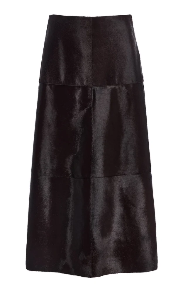 The A-Line Pony Hair Skirt
