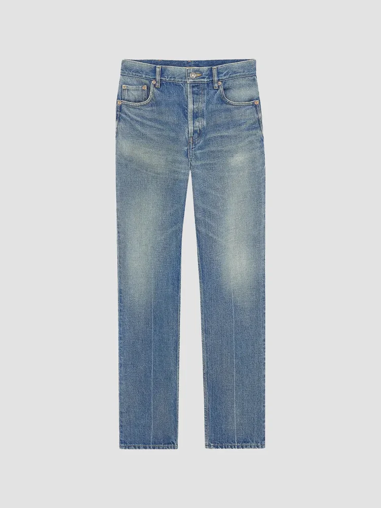 90's Mid-Rise Straight Jeans