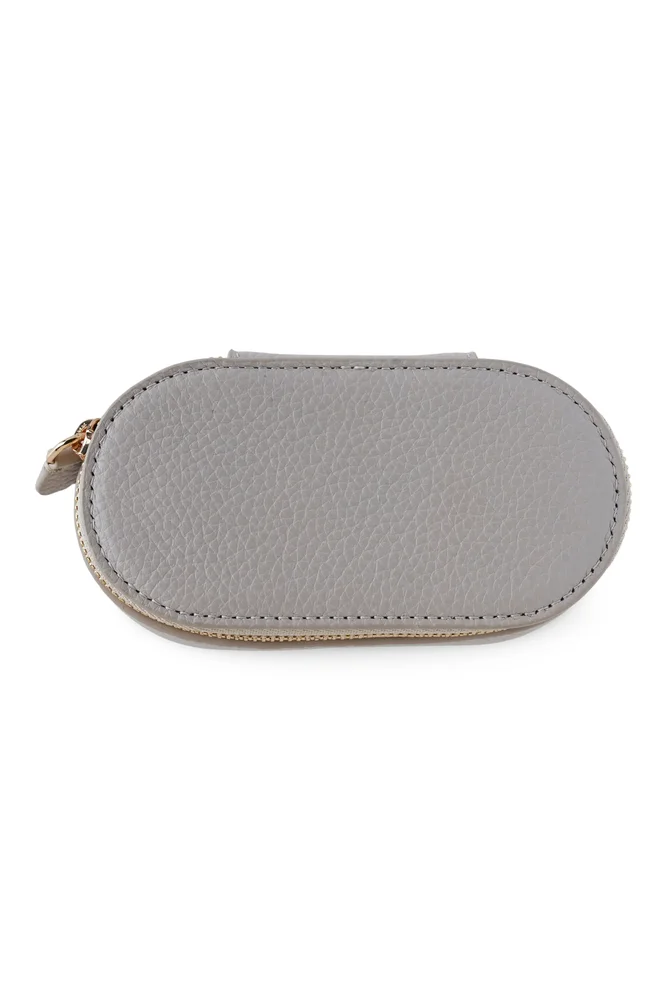 Mini Leather Jewelry Case