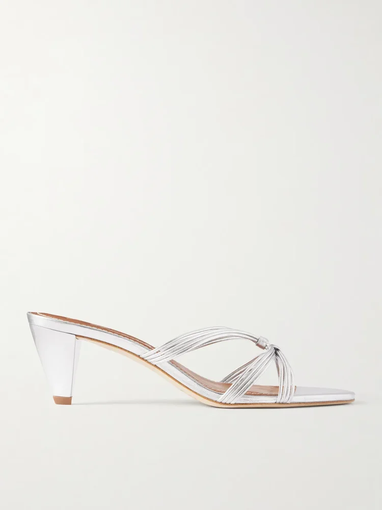 carrie 60 metallic leather sandals