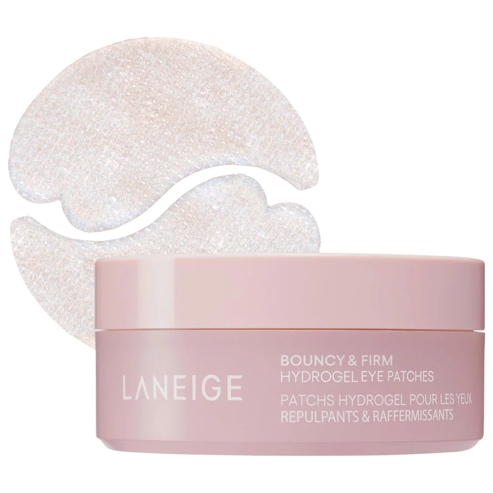 Bouncy & Firm Hydrogel Eye Patches for Dark Circles, Depuffing, & Wrinkles