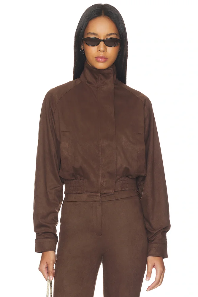 Ayla Faux Suede Jacket