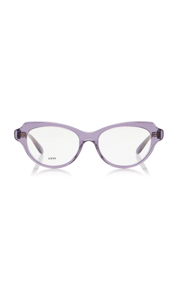 Cat-Eye Acetate Glasses