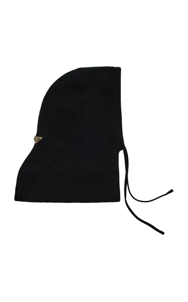 Wool-Cashmere Knit Hood