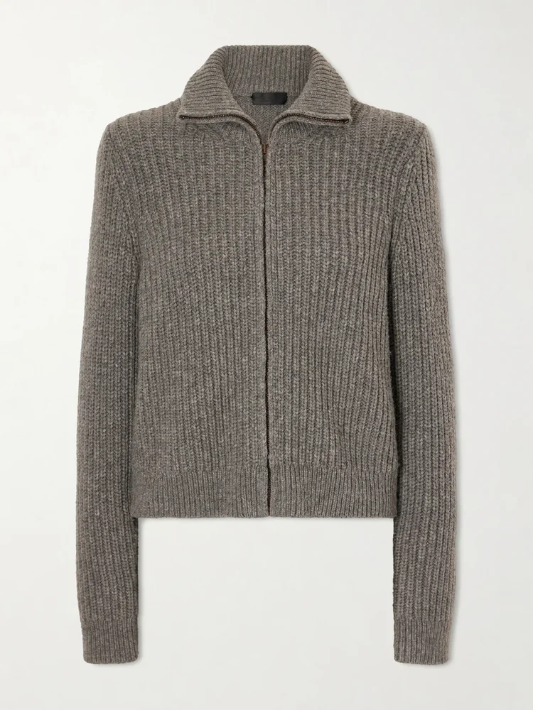 Arlen merino wool-blend cardigan