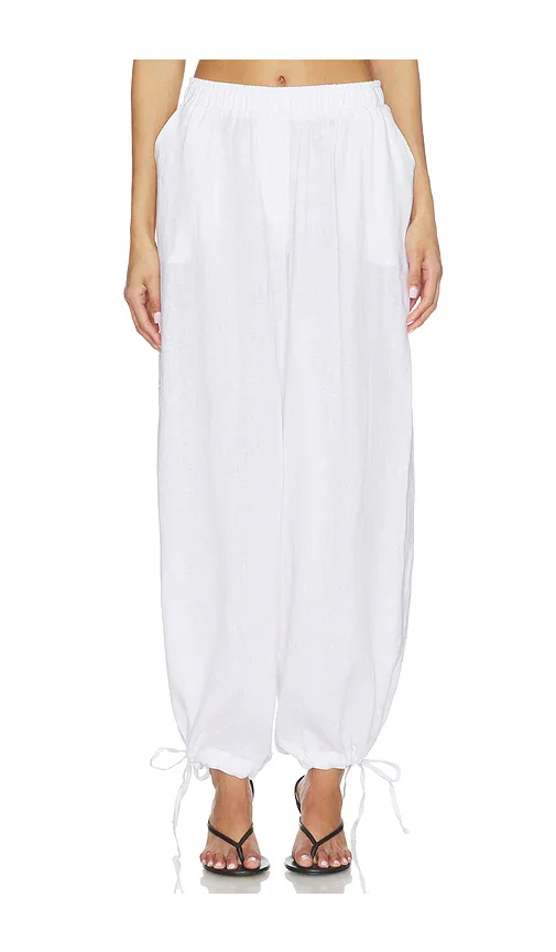 Linen Highrise Trousers