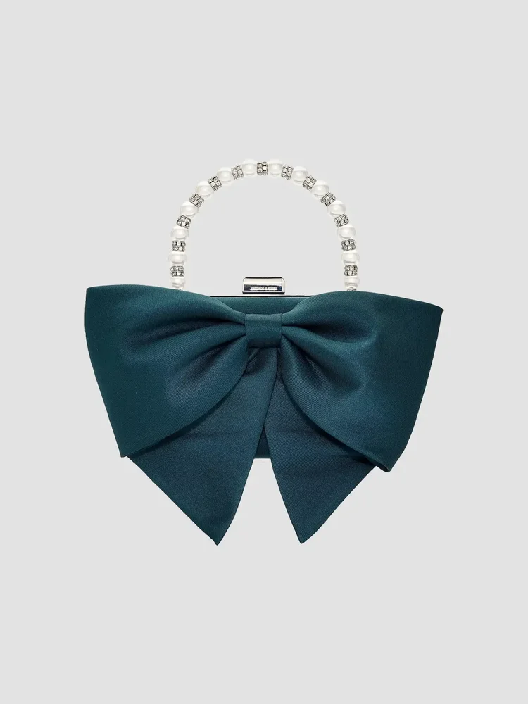 Bubbly Bow Evening Bag